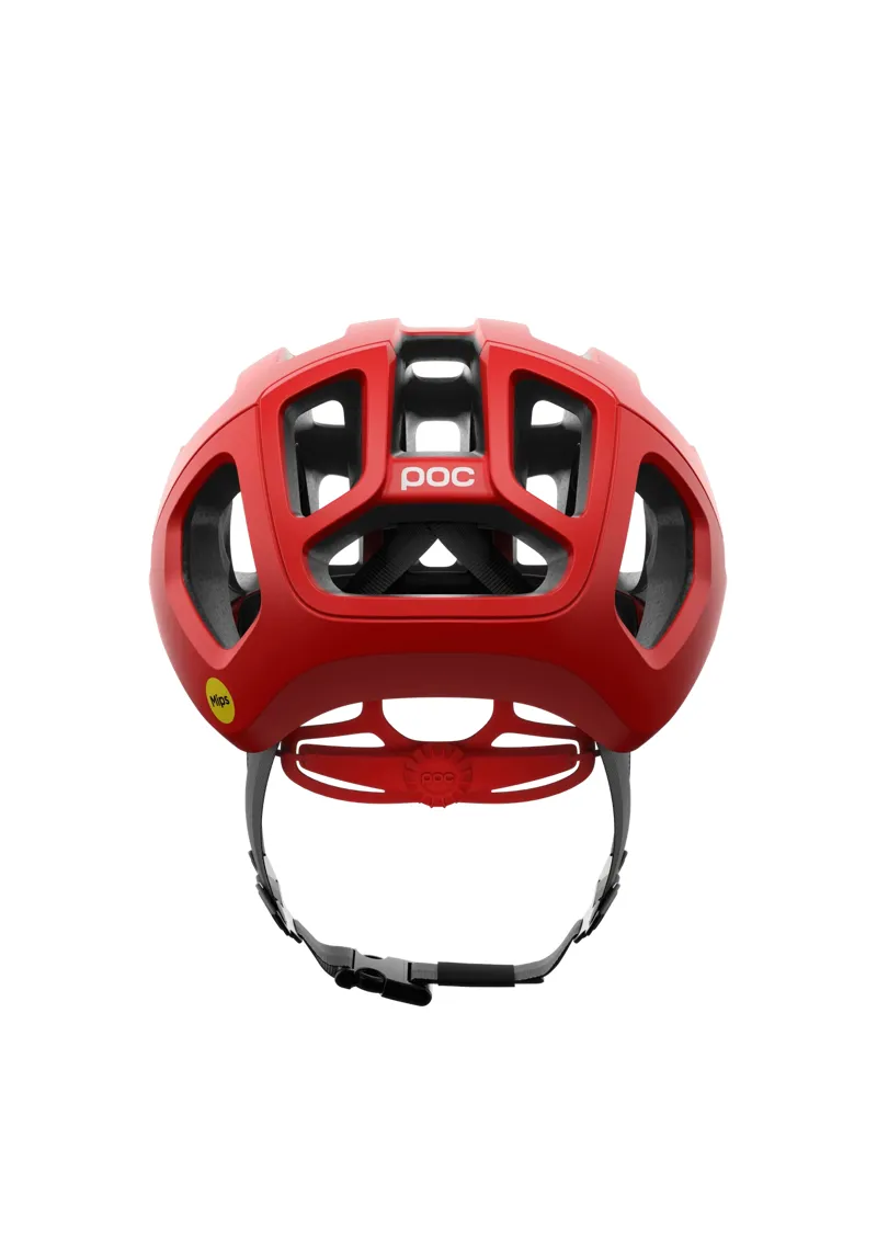 POC Ventral Air MIPS Cycling Helmet in Prismane Red Matt-3