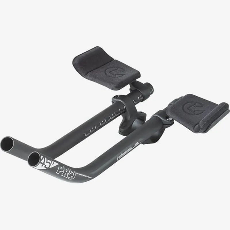 Shimano MISSILE SKI-BEND CLIP-ON ALLOY AEROBAR: Black