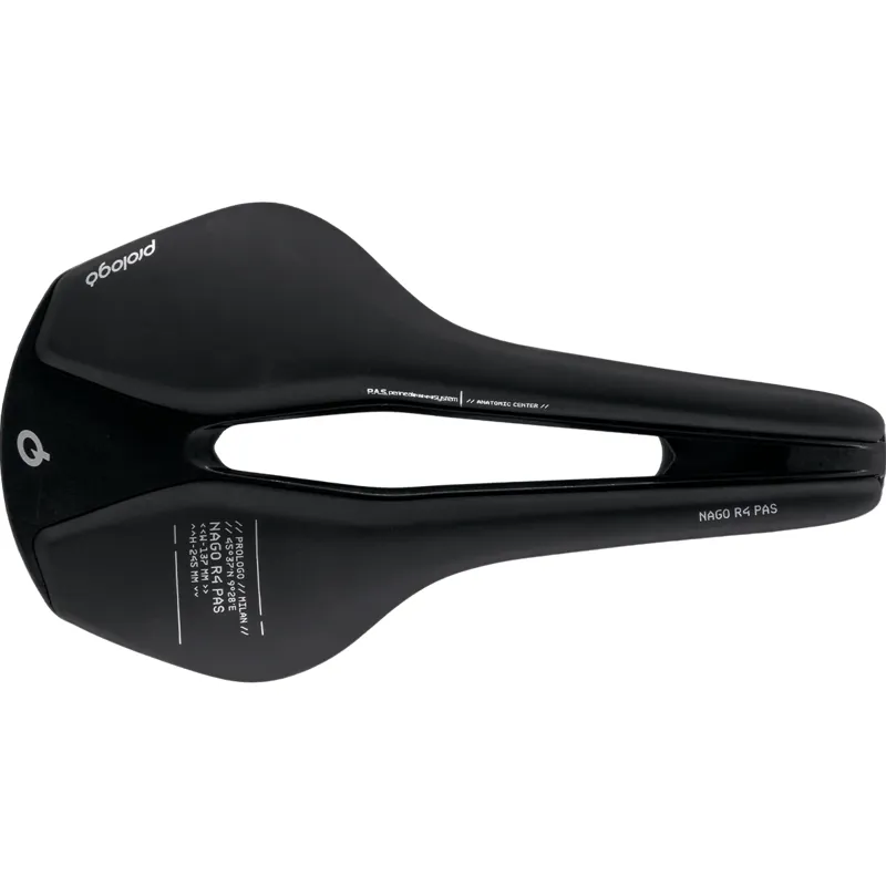 Prologo Nago R4 PAS Nack Saddle 245x137mm in Black
