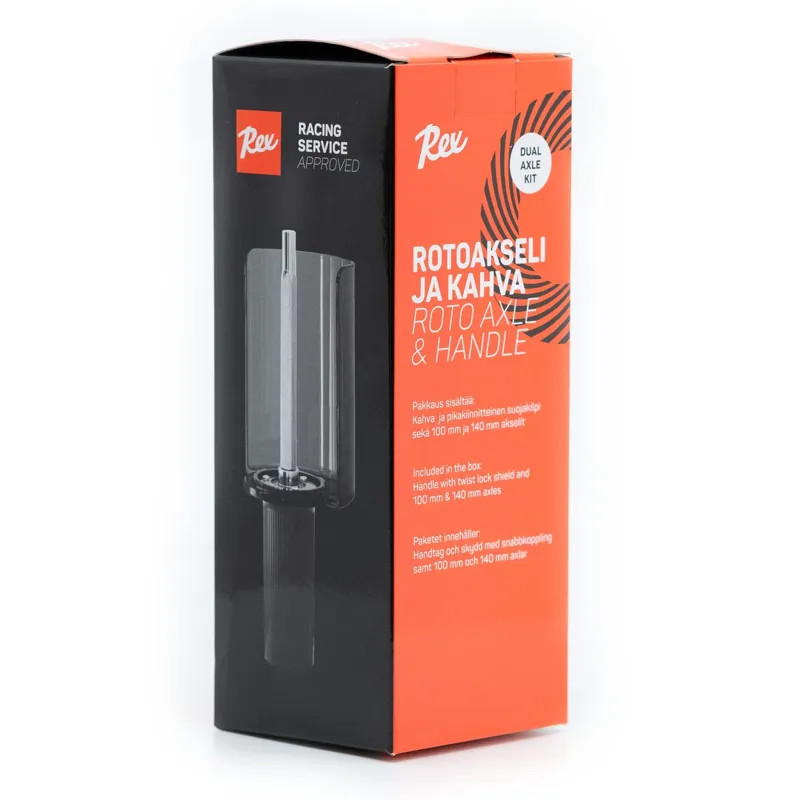 Rex Roto Brush Handle and Axle Kit with QR 100mm and 140mm Axles-2