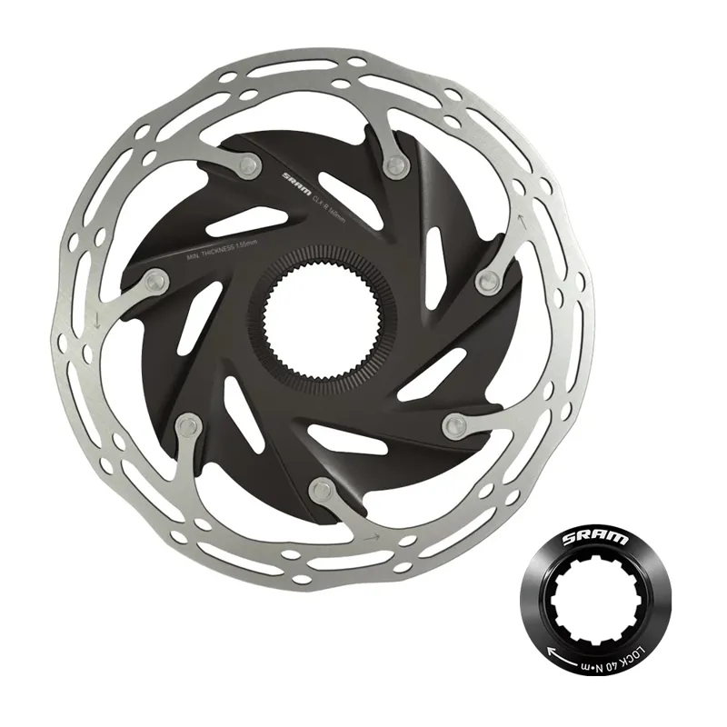 SRAM CenterLine XR Disc Brake Rotor - 160mm Center Lock 1.85mm -1