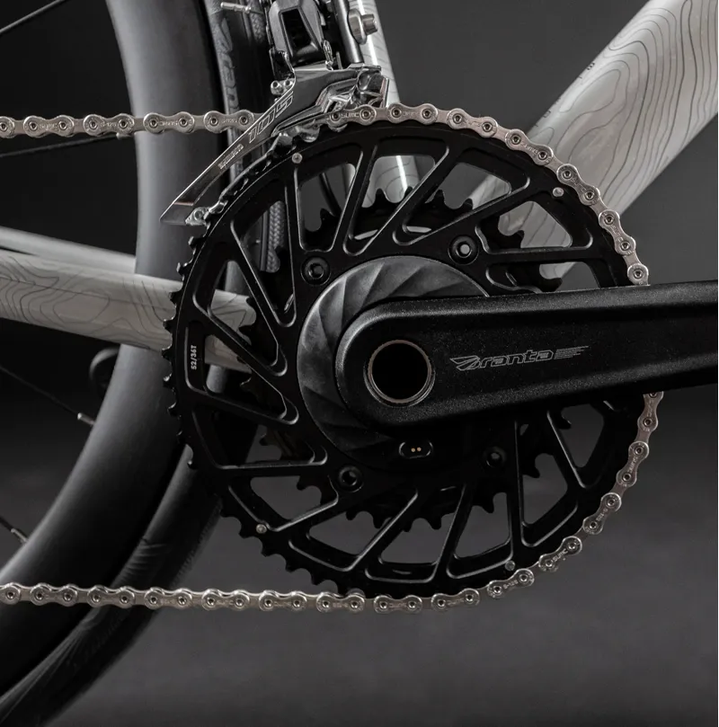 XLAB RS7 Shimano 105 Mechanical Road Bike in Angel Wing White-2