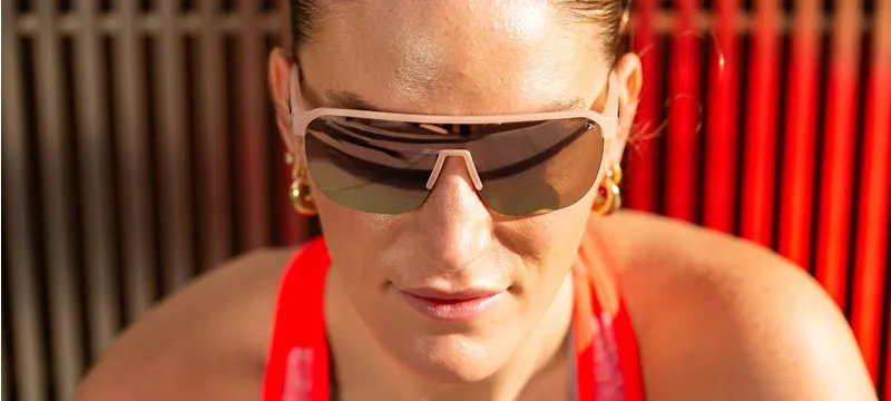 Tifosi Sanctum SL Sunglasses in Frosted Rose Pink Mirror-3