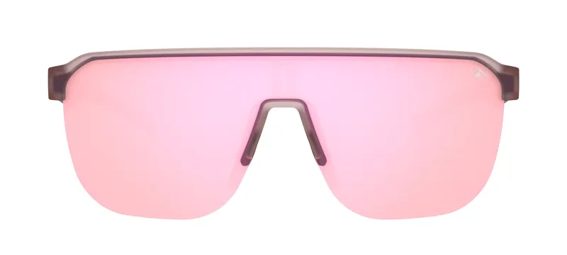 Tifosi Sanctum SL Sunglasses in Frosted Rose Pink Mirror