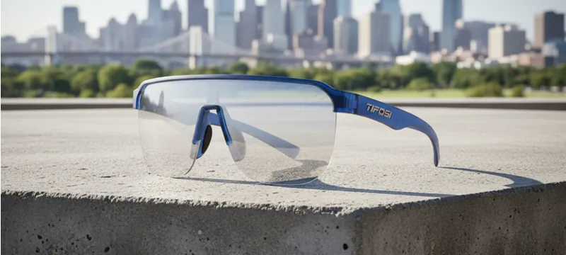 Tifosi Sanctum SL Sunglasses in Midnight Vapor Silver Mirror-2