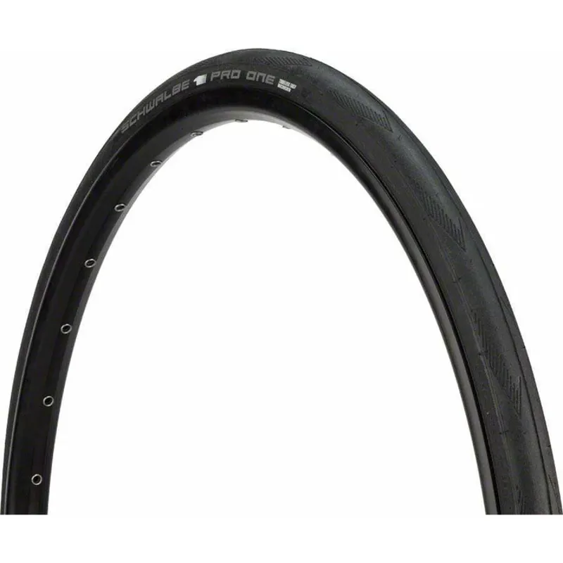 Schwalbe Pro One Tire - 700 X 25 Tubeless Black Evolution Addix Race