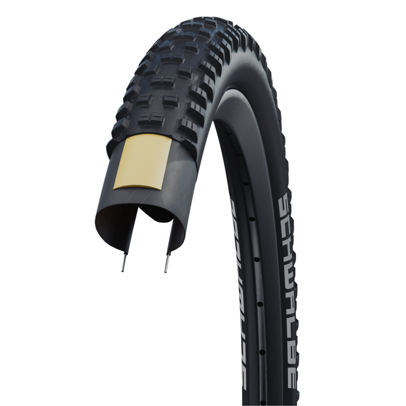 Schwalbe Tough Tom Clincher Wire Tire 27.5 x 2.6 in Black-2
