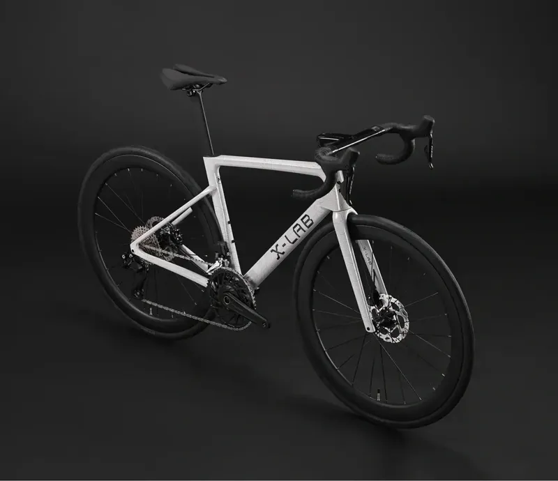 Xlab RS7 Shimano 105 Di2 Road Bike in Angel Wing White-2