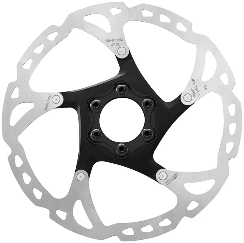 Shimano Deore XT SM-RT76 Disc Brake Rotor 203mm 6-Bolt