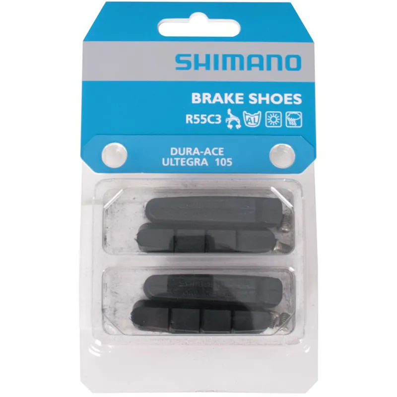 Shimano R55C4 Road Brake Pads Pair in Black-1