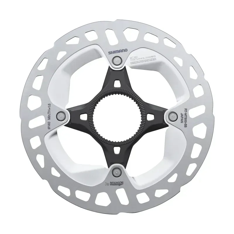 Shimano RT-MT800 Disc Brake Rotor 140mm in Silver