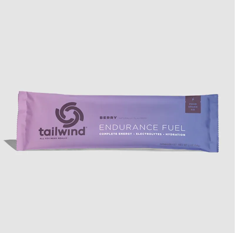 Tailwind Endurance Fuel Drink Mix Single Serving in Berry Flavor
