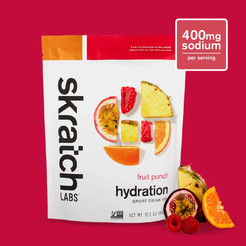 Skratch Labs Hydration Sport Drink Mix Passion Fruit/Orange/Guava