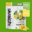 Skratch Labs Sport Drink Mix Lemon + Lime Caffeine 440g in Yellow