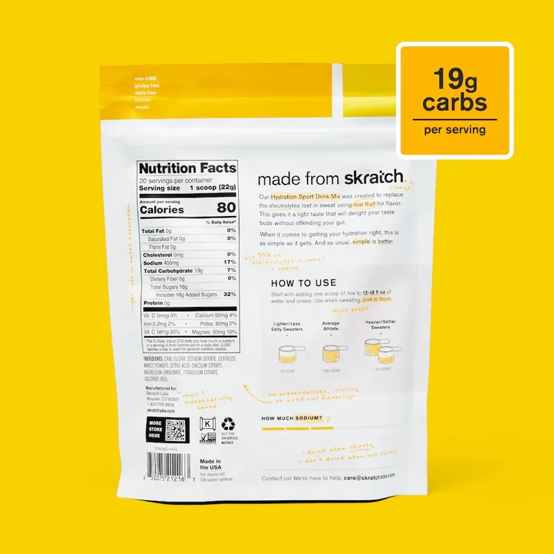 Skratch Labs Sport Drink Mix Mango 440g-1