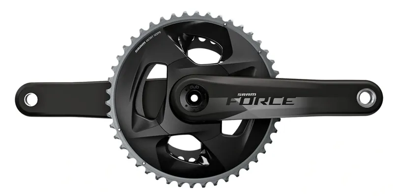 SRAM Force D1 Crankset 175mm 48-35 in Black