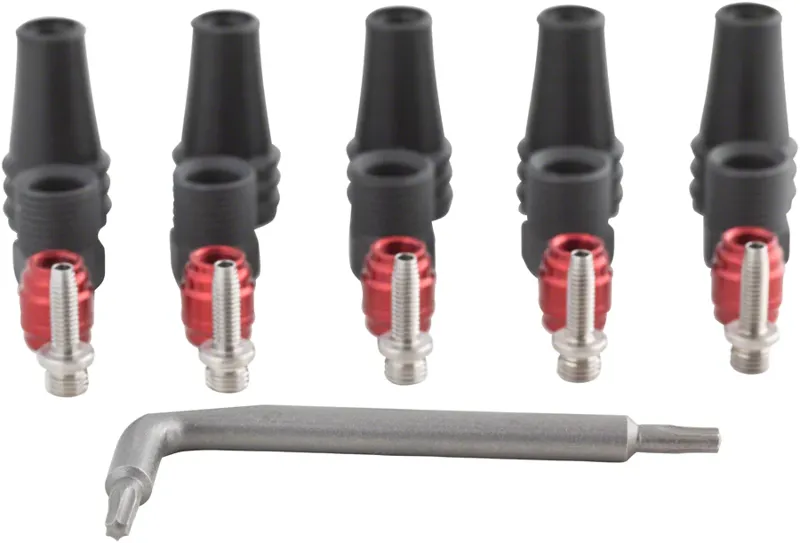 SRAM Red/Force AXS 2-Pc Disc Brake Hose Fitting Kit in Red-2