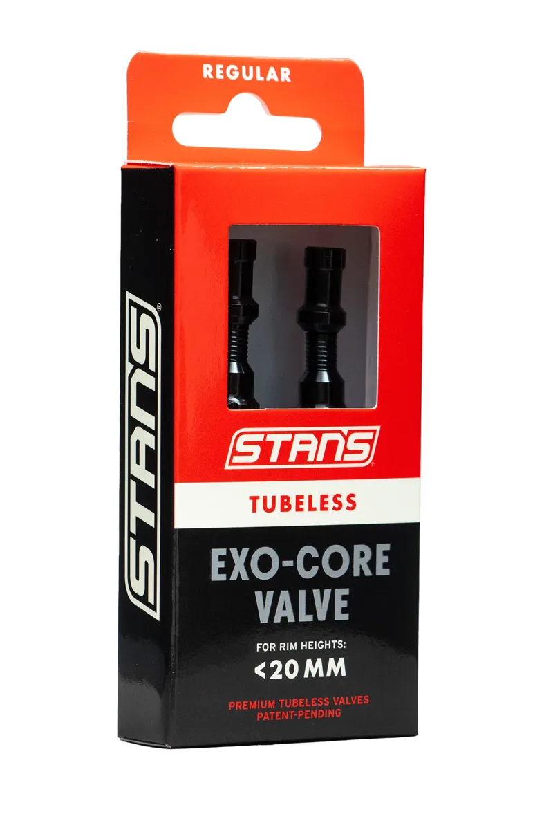Stan's No-Tubes Exo-Core Tubeless Valve 20mm Rim Depth in Black-2