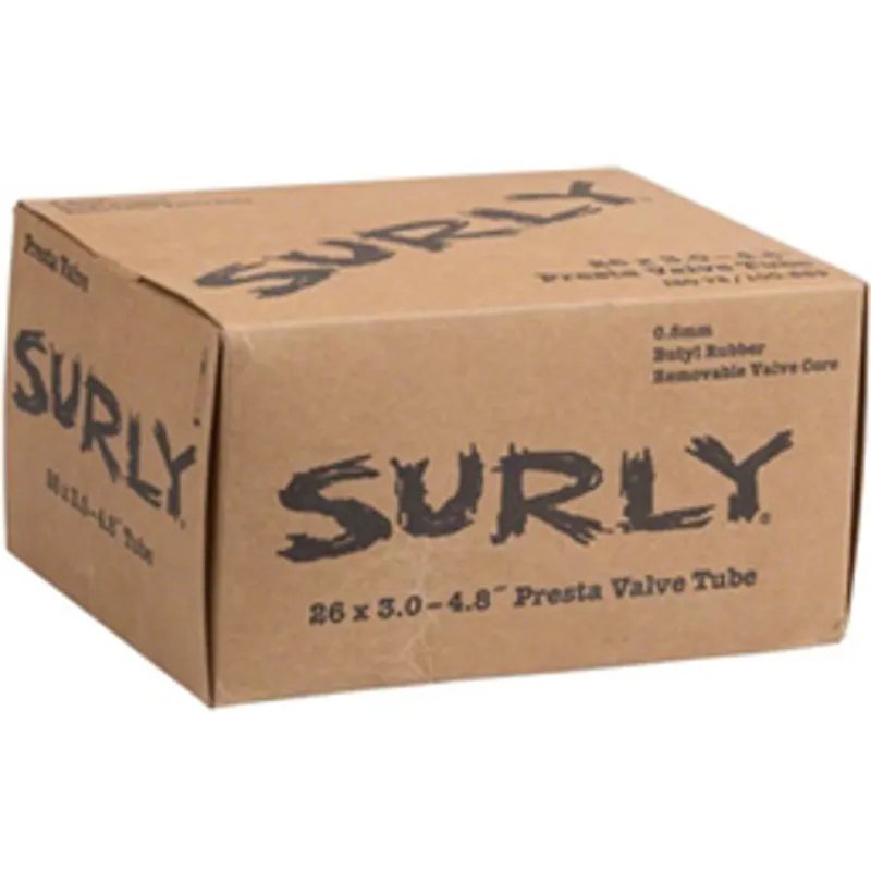 Surly Plus Fat Bike Tube 26 inch x 3.0-4.8 Presta Valve