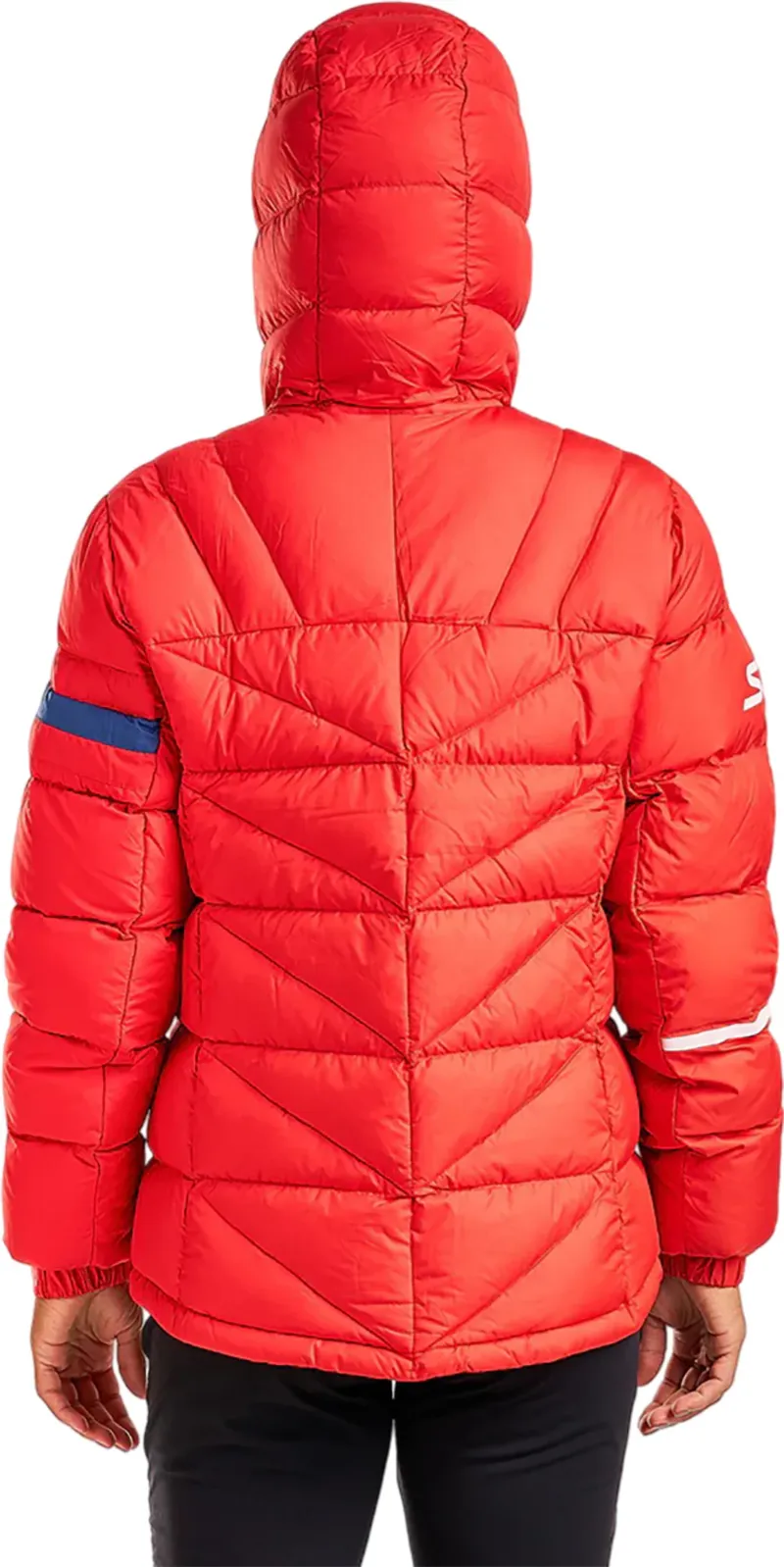 Swix Women's Club Down Jacket in Red-4