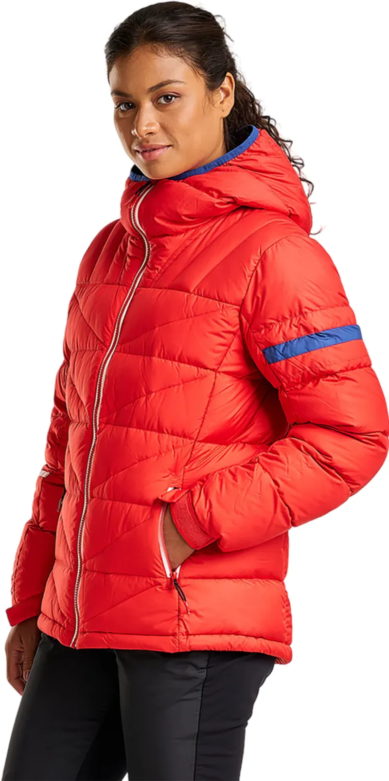 Swix Women's Club Down Jacket in Red-2