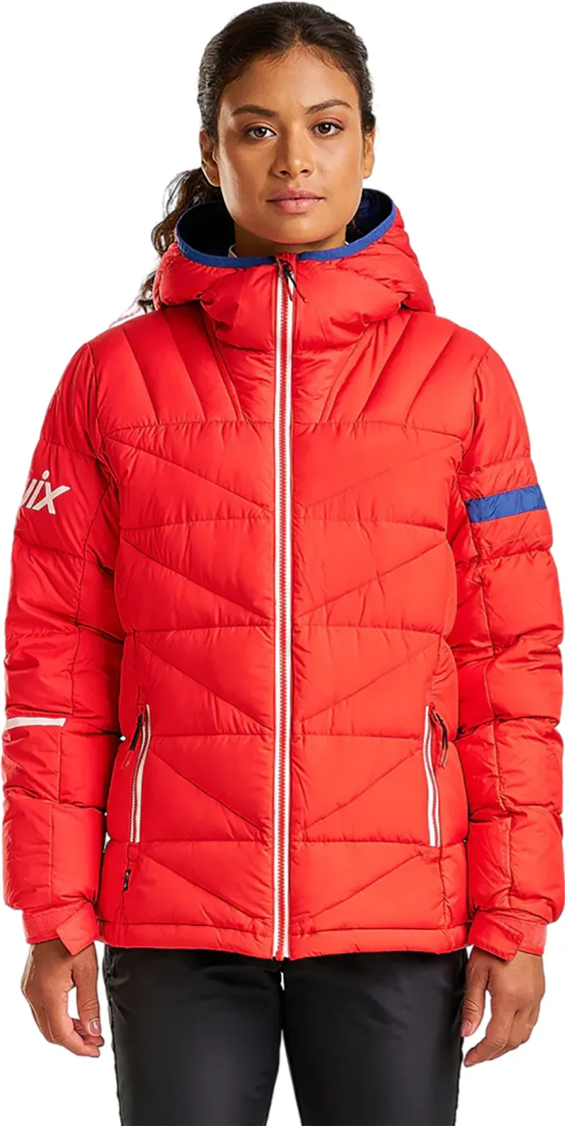 Swix Women's Club Down Jacket in Red