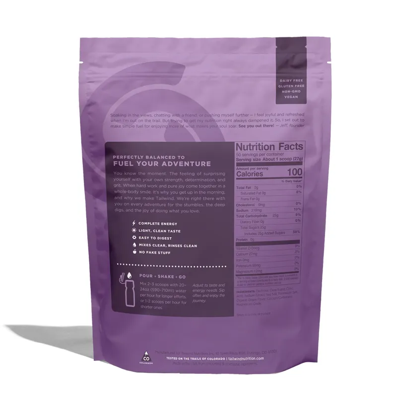 Tailwind Endurance Fuel 50-Serve Drink in Grape-2