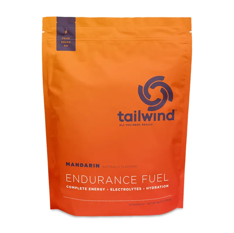 Tailwind Endurance Fuel Drink Mix Mandarin Orange 48oz 50-Serve