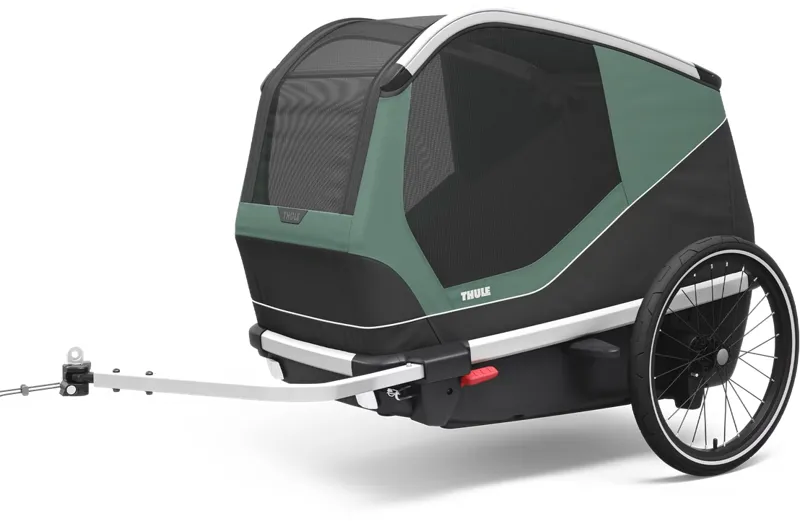 Thule Bexey M Dog Bike Trailer: Hazy Green - Medium