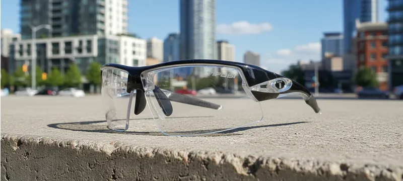 Tifosi Optics Crit Sunglasses in Crystal Black/Light Night Fototec-1