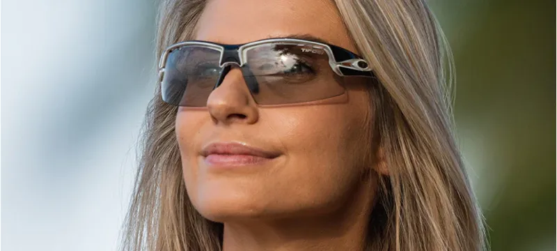 Tifosi Optics Crit Sunglasses in Crystal Black/Light Night Fototec-5