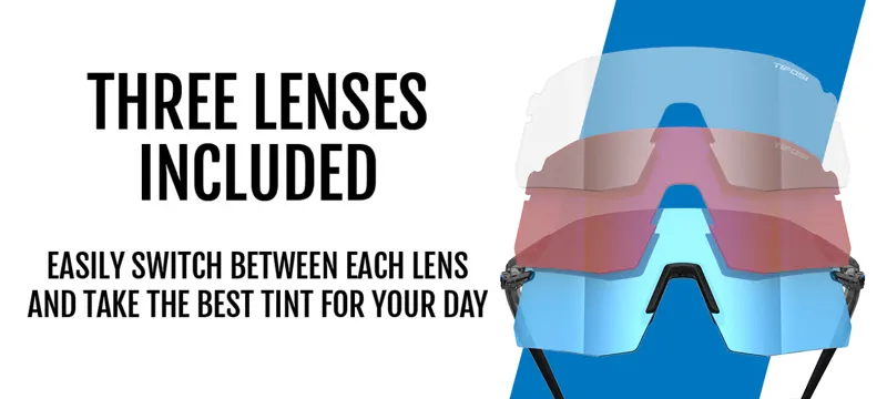 Tifosi Optics Moab XC Interchange Frame in Crystal Smoke-3