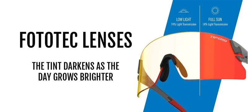 Tifosi Optics Rail XC Satin Vapor in Clarion Red Fototec-3