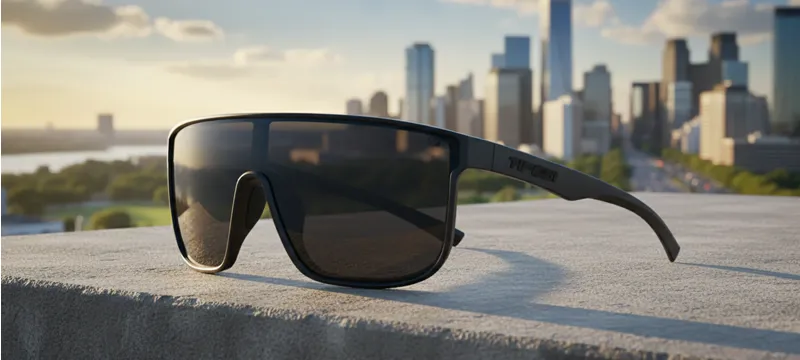 Tifosi Optics Sanctum XL Sunglasses Blackout/Smoke Lens in Black-3