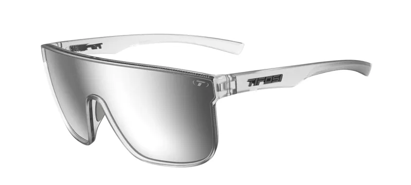 Tifosi Sanctum XL Sunglasses Satin Clear Silver Mirror in Silver-1