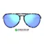 Tifosi Optics Selca Sunglasses Black Tortoise/Smoke Sky Blue Mirror