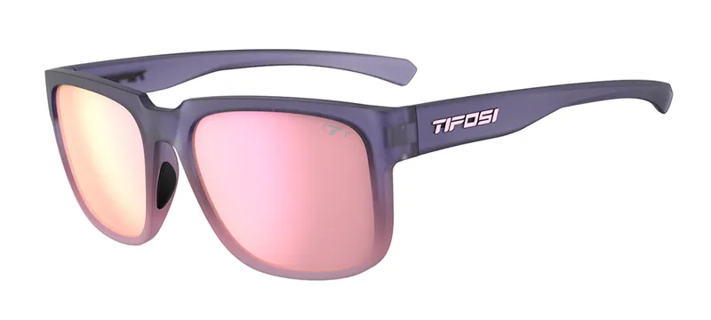 Tifosi Optics Shumo Sunglasses Midnight Coral/Pink Mirror in Pink-1