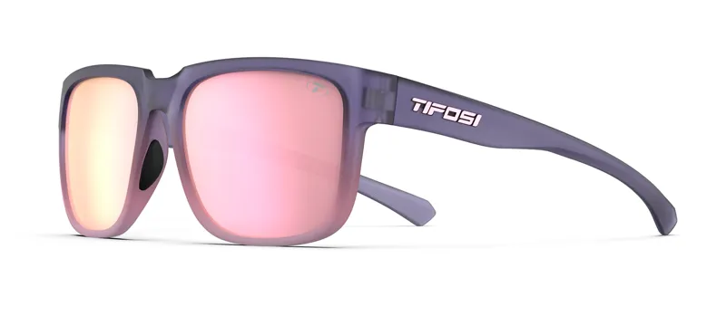 Tifosi Optics Shumo Sunglasses Midnight Coral/Pink Mirror in Pink-2