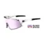 Tifosi Optics Stash Sunglasses Clarion Purple/AC Red/Clear in Clear