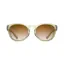 Tifosi Optics Svago Sunglasses Crystal Champagne w/ Brown in Gold