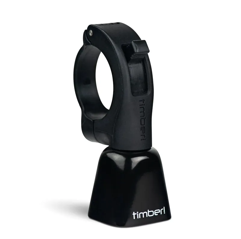 Timber Model Yew Bolt-on Mountain Bike Bell in Black