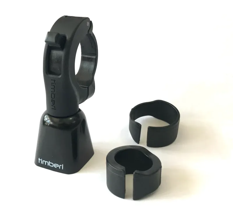 Timber Model Yew Bolt-on Mountain Bike Bell in Black-1