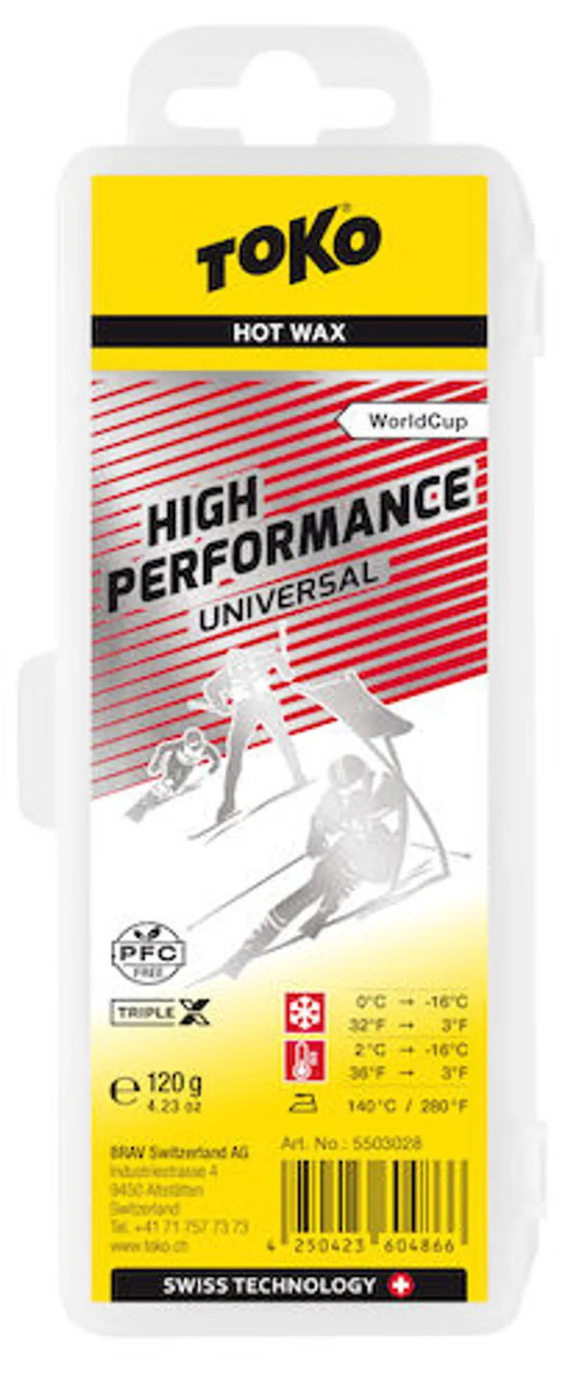 Toko Hot Wax World Cup High Performance Universal 120g