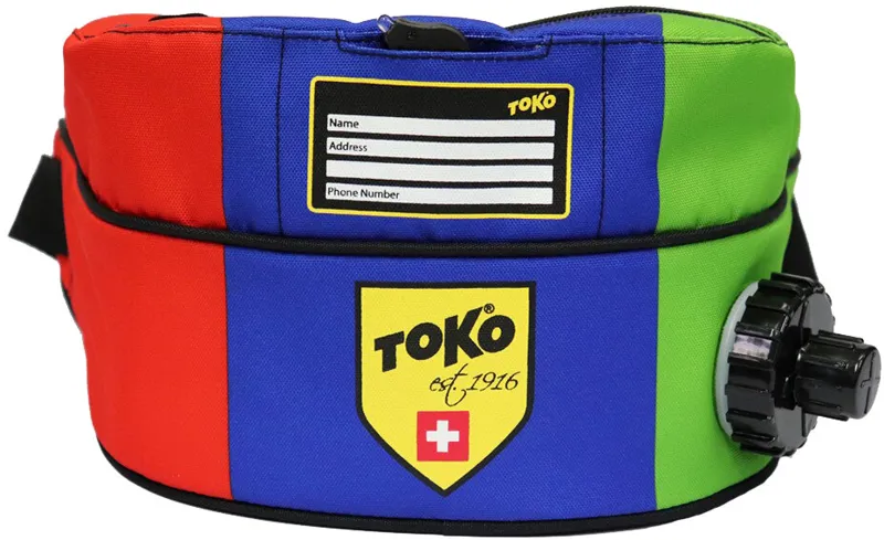 Toko Insulated Drink Belt Red/Blue/Green