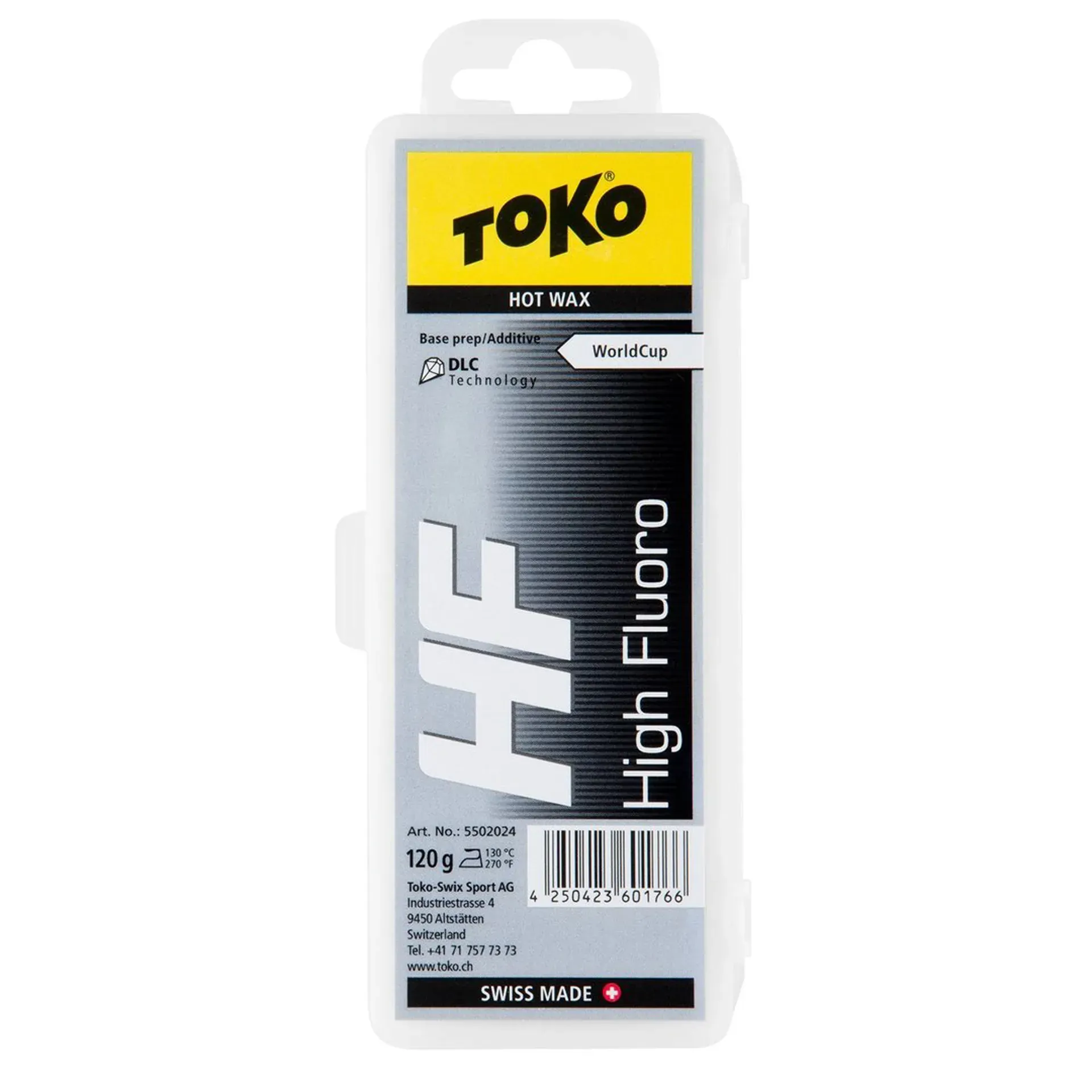 TOKO HF High Fluoro ワックス Toko HF Hot Wax red 120g Hot Wax