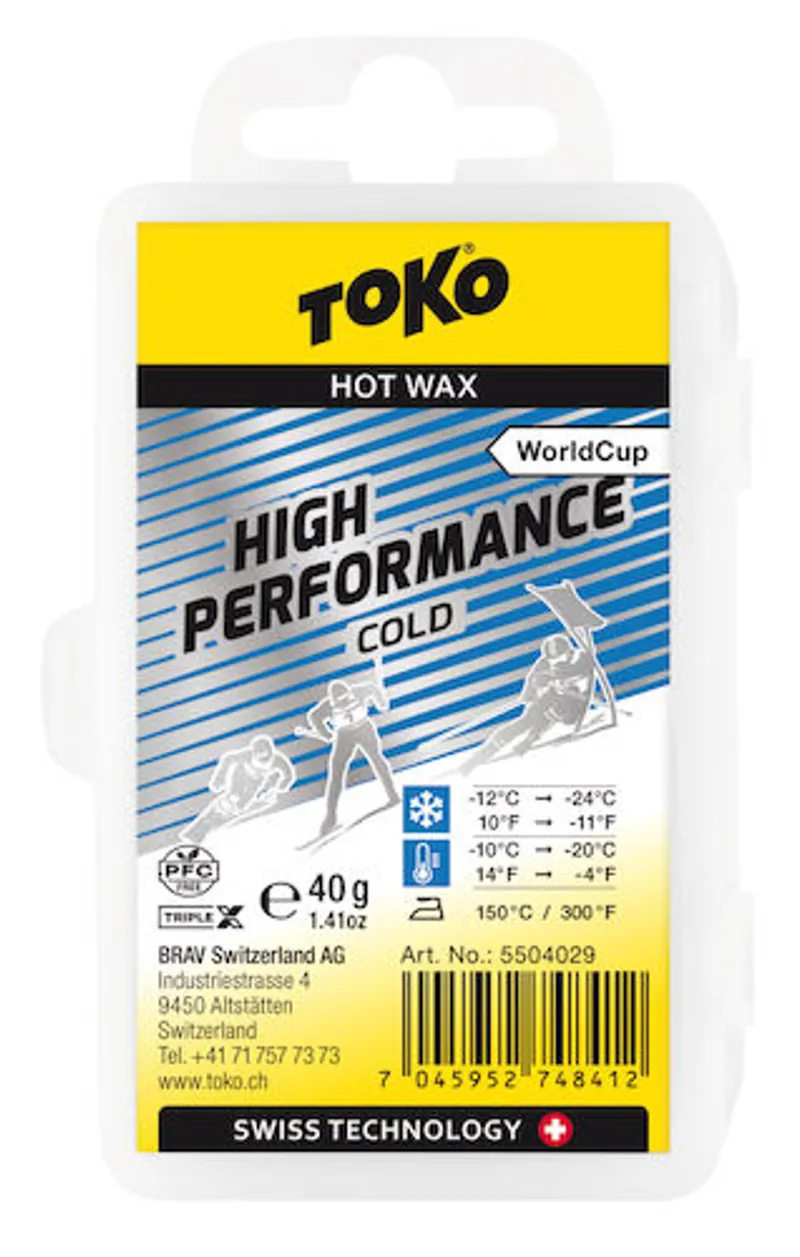 Toko High Performance Wax Cold - 40g.