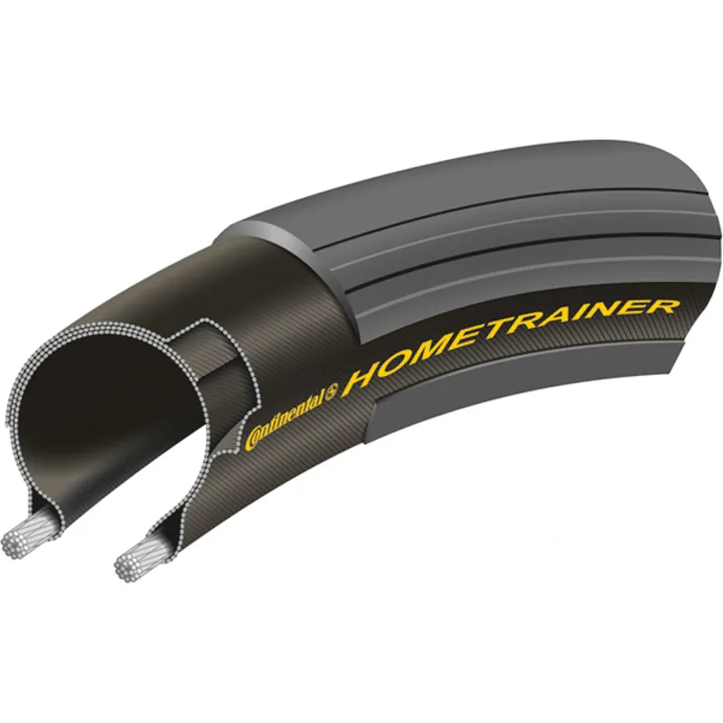 Continental HomeTrainer II 23c Folding Turbo Trainer Tire in Black