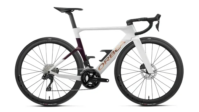 Orbea Orca Aero M30i LTD Road Bike in Golden Off White - Sunset Gloss-1
