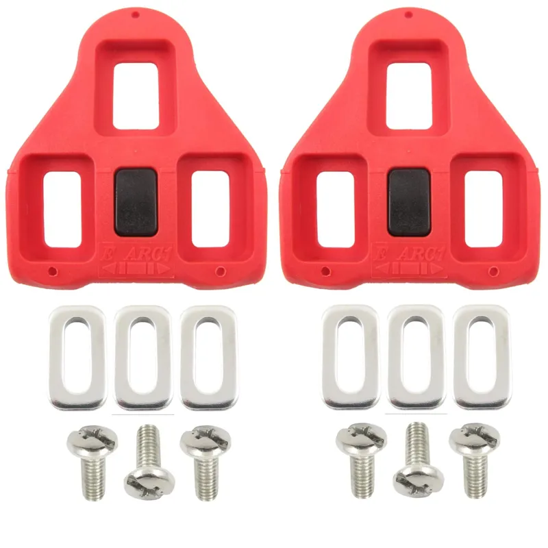 VP Components ARC-1 LOOK Delta Style Cleats 9 Degree in Red