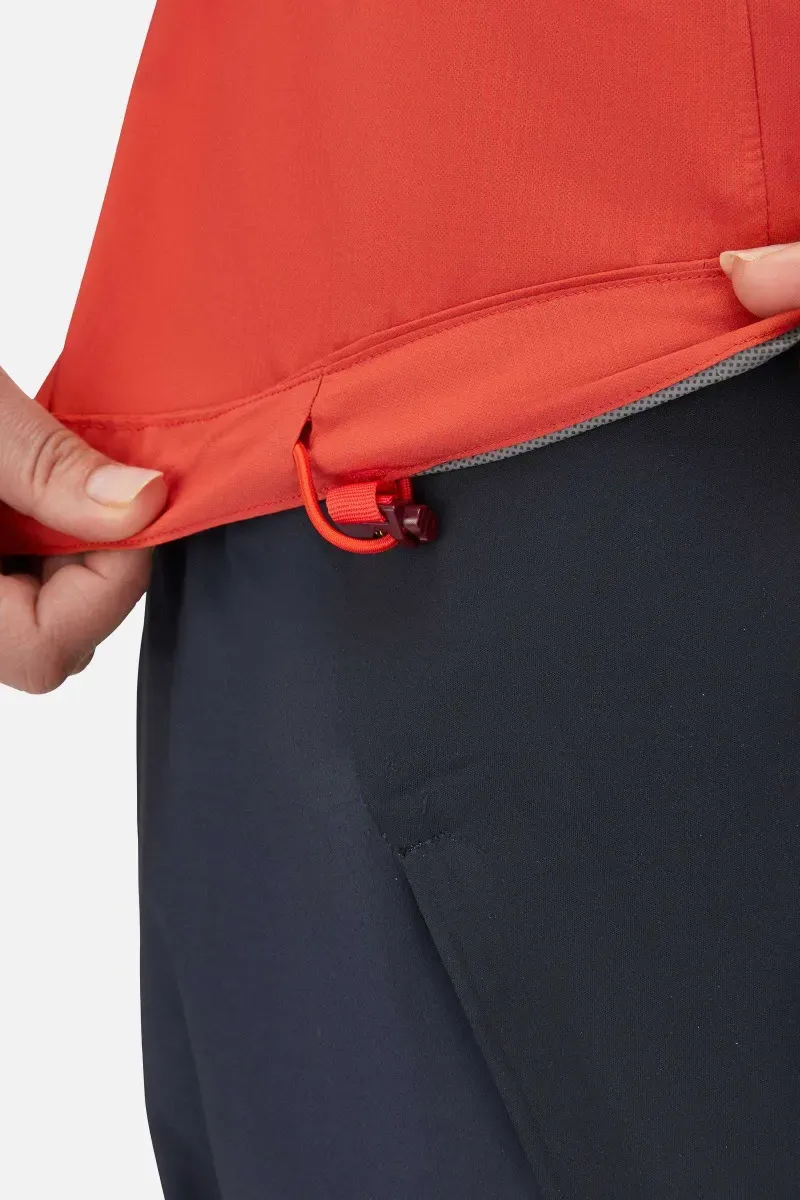 Rab Women's Cinder Downpour Light Jacket: Sahara-2